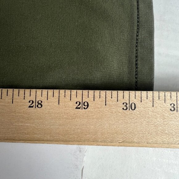 Swet Tailor Pants Men's 33x30* Slim Straight Green Stretch Chinos Tag 32x32 - Picture 12 of 16